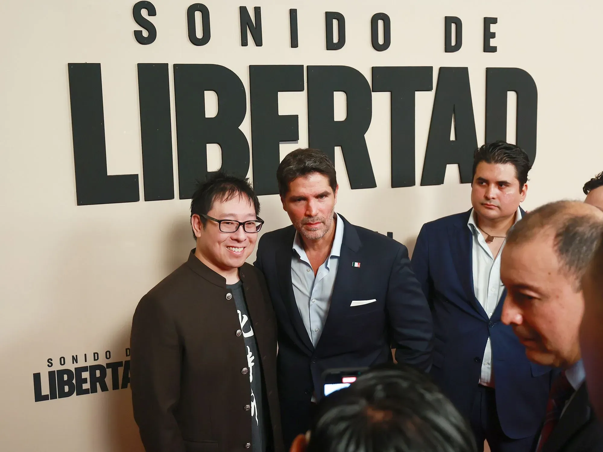 Mexican Presidential Candidate Eduardo Verastegui with Samson Mow